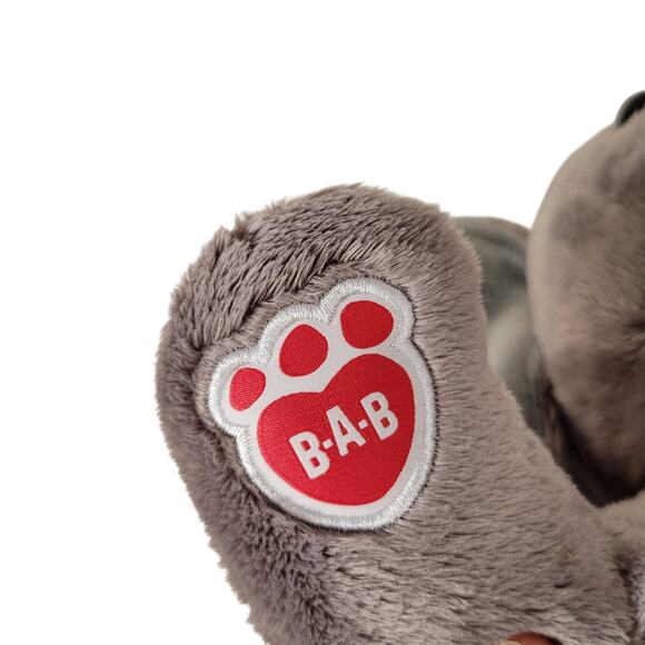 Build-A-Bear Workshop Gray Elephant Plush Stuffed Animal 17" Soft Toy 2018 - Picture 9 of 16